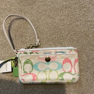 Coach Vintage Wristlet NWT